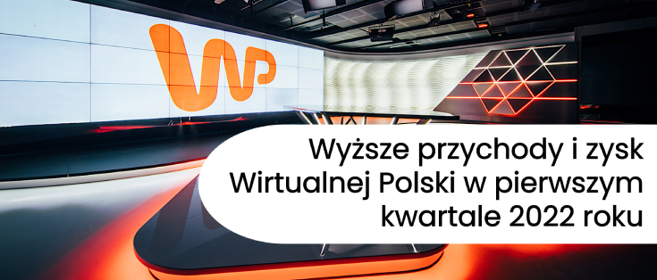 Wyższe przychody i zysk Wirtualnej Polski w pierwszym kwartale 2022 roku